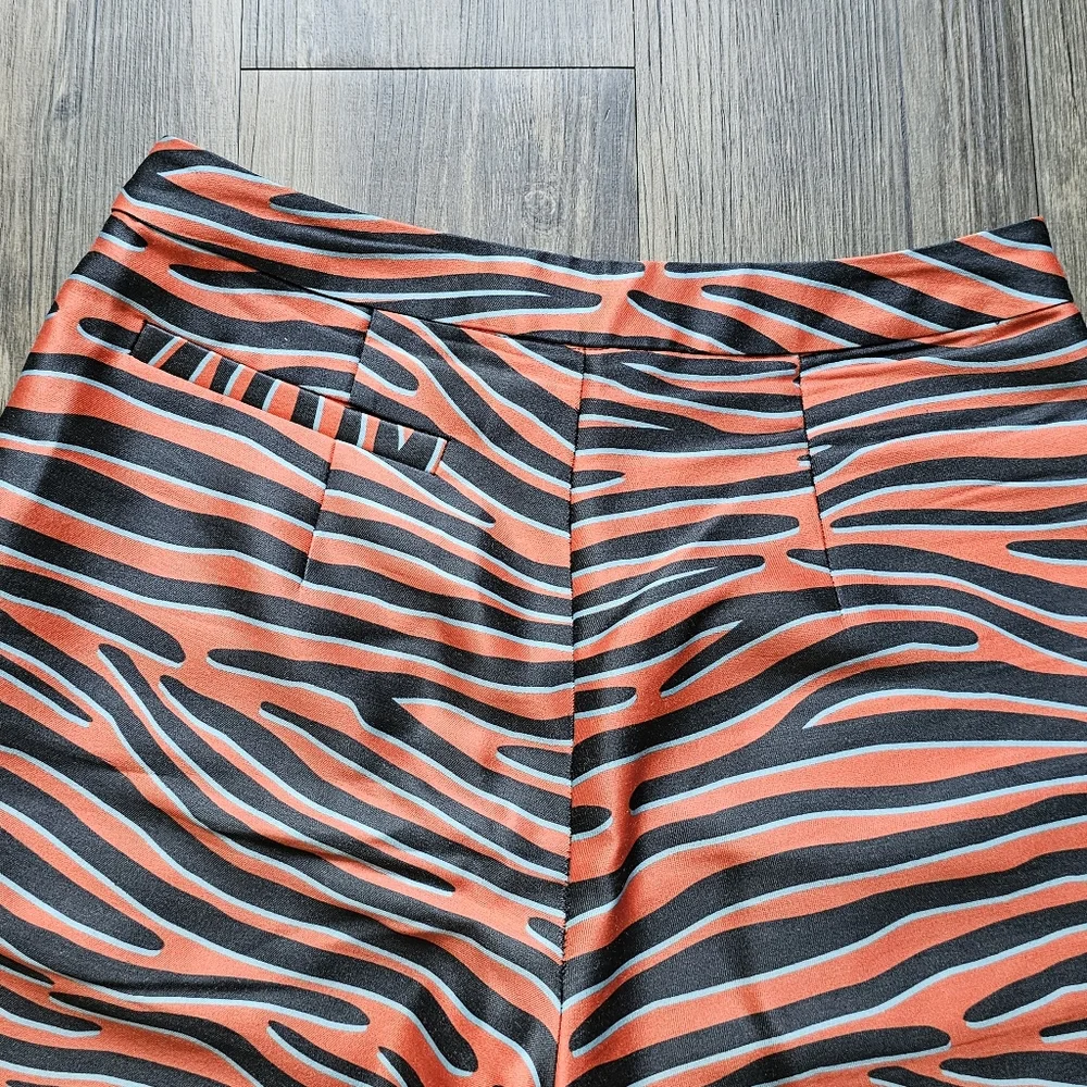Vacation Culotte Pant in Red Print Sz 2 - Picture 7 of 10
